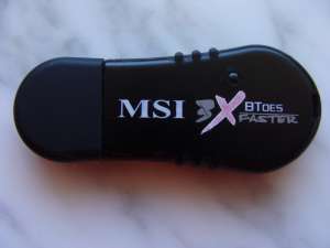 Bluetooth адаптер - MSI BToes 2.0 (3X Faster) 3Mbit/s - оголошення