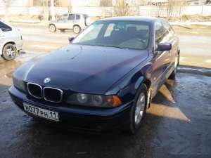 BMW 5 серия синий седан 5 дверей, 2003 г - оголошення