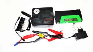 Car jump starter 20000mAh 2хUSB, Фонарик, Компрессор, зарядно пусковое устройство для машины 1090 грн. - оголошення