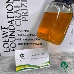 CAS 49851-31-2 2-BROMO-1-PHENYL-PENTAN-1-ONE wickr me：wendy520