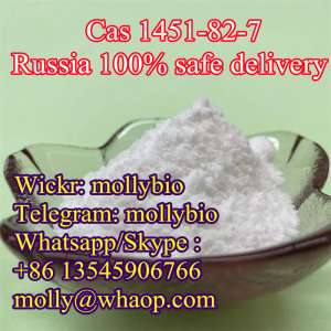 Cas1451-82-7 supplier,Cas1451-82-7 safe delivery Russia,Cas1451-82-7 BK4 Telegram:mollybio - 