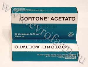 Cortisone acetate       - 