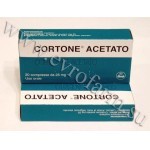 Cortisone acetate  20 25   -