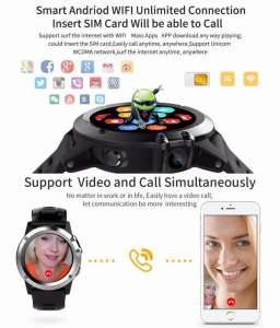 Cмарт часы телефон RAZY PRIME Android 3G WiFi GPS