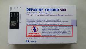 Depakine chrono 500 мг 30 шт Депакин Депакін хроно ліки з Польщі 400 грн - оголошення