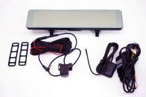 DVR D60 Зеркало регистратор, 12 сенсор, 2 камеры, GPS навигатор, WiFi, 8Gb, Android, 4G 3910 грн. - оголошення