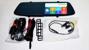 DVR L1001С Full HD Зеркало с видео регистратором с камерой заднего вида. 5" Сенсорный экран 1060 грн - объявление