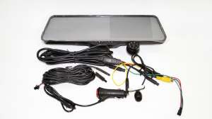DVR LS516 Full HD Зеркало с видео регистратором с камерой заднего вида. 5 экран + Bluetooth гарнитура 1820 грн - оголошення