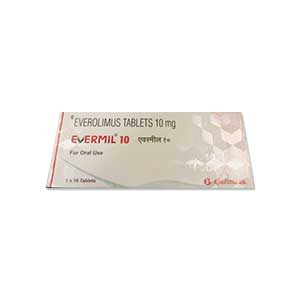 Evermil 10 mg Everolimus 