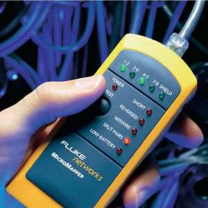 Fluke Networks MicroMapper, кабельний тестер з генератором тону - объявление