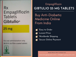 Gibtulio 25mg Tablet - Купить Эмпаглифлозин онлайн по самой низкой цене в Украине - объявление