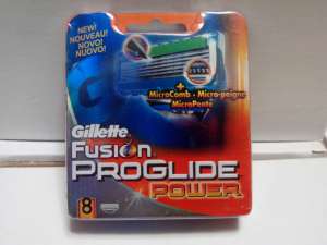 Gillette Fusion POWER ProGlide 8шт. Только Высокое качество , Колумбия