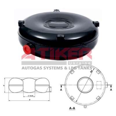     ATIKER, 40L, 600180