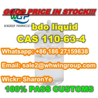 +8618627159838 Bdo Liquid CAS 110-63-4 99.5% Purity Wheel Cleaner 1,4-Butanediol