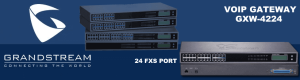 Grandstream GXW4224,  ip , 24xFXS, 1xLAN, (1GbE)Gigabit Ethernet