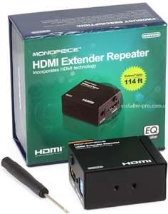 HDMI  (repeater) 3.4Gbps  35  Monoprice