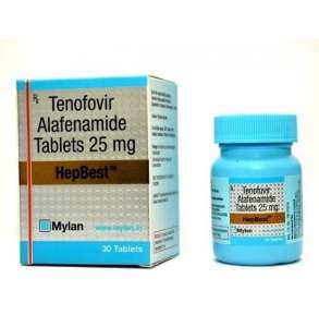 HepBest (Mylan),  Vemlidy, Tenofovir Alafenamide 25 mg (  25 ). 30 - 