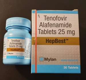 HepBest (Mylan),  Vemlidy, Tenofovir Alafenamide 25 mg (  25 ). 30