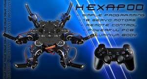Hexapod robot kit -    