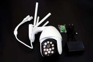 IP WiFi камера C-P11-12 с удаленным доступом уличная 4 антенны + блок питания 965 грн. - оголошення