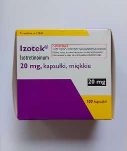 Izotek 20 mg на 100 шт (ізотретиноін) Ізотек Роакутан 1420 грн - объявление
