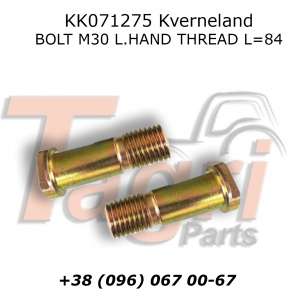 KK071275 Болт M30 Kverneland - оголошення