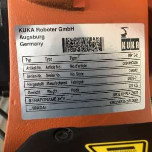 KUKA KR 15 -  .  . .