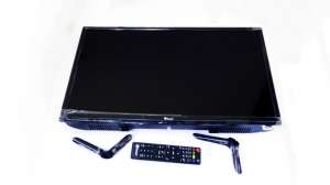 LCD LED  Domotec 24" DVB - T2 12v/220v HDMI IN/USB/VGA/SCART/COAX OUT/PC AUDIO IN 2805 .