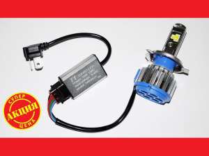 LED   H4 6000K 40W 595 