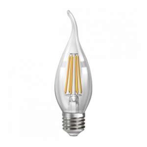 LED ЛАМПА ФИЛАМЕНТНАЯ (C37 СВЕЧА НА ВЕТРУ) 6 ВТ E-14 NEOMAX - оголошення