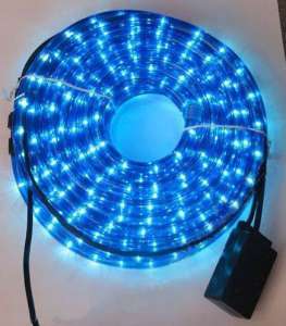 Led дюралайт — синий, 10м - объявление