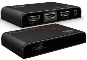 LKV312-v2.0 Сплиттер HDMI 2.0 1х2 4Кх2К/60Hz - объявление