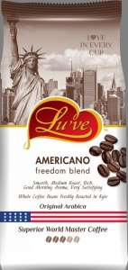 Lu've Americano Freedom Blend 1кг. АрабикаРобуста 75/25 Цена-243,00 грн - оголошення