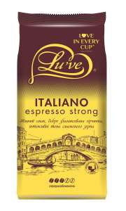Lu've Italiano Espresso Strong 1кг. АрабикаРобуста 20/80 Цена 195 грн - оголошення