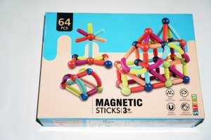 Magnetic Sticks   64pcs 580 .