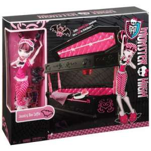 Monster High    JEWELERY BOX COFFIN DRACULAURA 540  