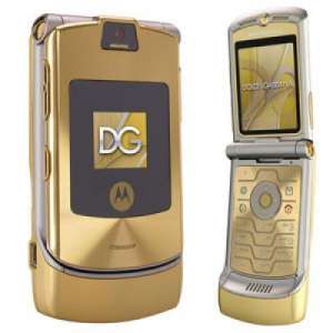 Motorola Razr V3i D&G Gold - 