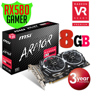 MSI Radeon RX 580 ARMOR 8G OC