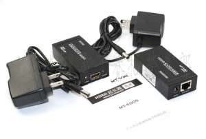 MT-ED05 - HDMI удлинитель по одному кабелю витой пары RJ45 CAT 5e/6, продлить до 50 м HDMI, версия 1.4, разрешение 1080p