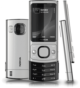 Nokia 6700 Slide Silver / 1505 