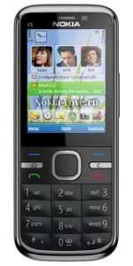 Nokia c5-00 black, 