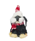 NY2-110009, Декоративная новогодняя игрушка "Собачка", , черный-разноцветный - объявление