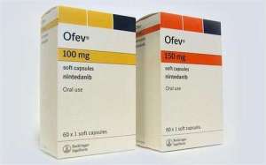 Ofev 100 mg, Ofev 150 mg Офев - оголошення