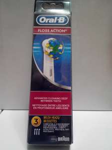 Oral-b FLOSS ACTION 3шт, Оригинал, Только Высокое качество
