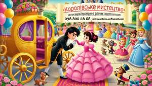 Oрганізація свят, анімaтори, майстер-класи у Києві!