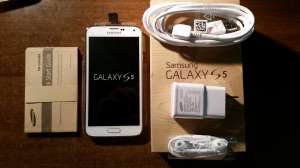 Samsung GALAXY S5 ( G900 W8) LTE White New (  )