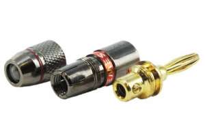 Sewell SW-29223 - Разъем типа Banana Plugs, 24K Gold Connectors, комплект - 12 пар - оголошення