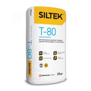 Siltek T-80 (25кг) Клей для плитки и сухие стройсмеси на складе Жи-Строй - оголошення