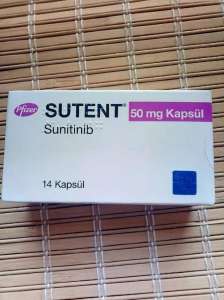 Sutent 50 mg 14 kaps  50    Pfizer - 