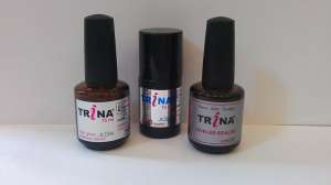 Trina финишные гели (силеры) без липкого слоя, с липким слоем - оголошення